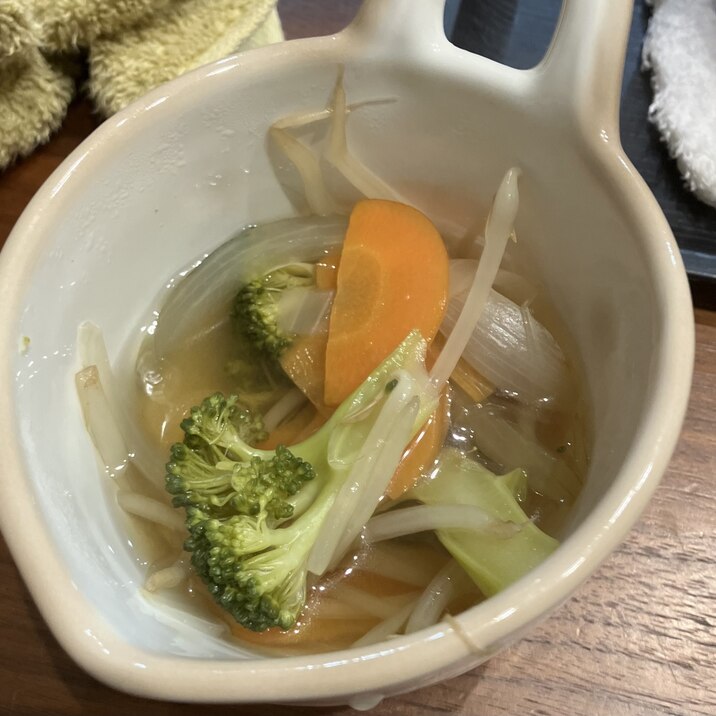 あたたかいコンソメスープ